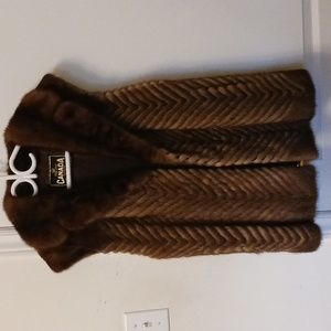 Classy Vintage Mink Vest